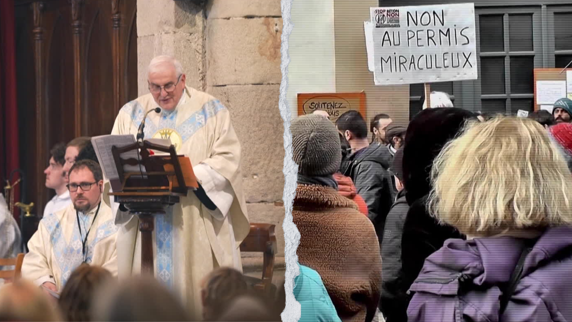 The Missionary Family of Our Lady in Saint-Pierre-de-Colombier, Ardèche, from Un village sous emprise