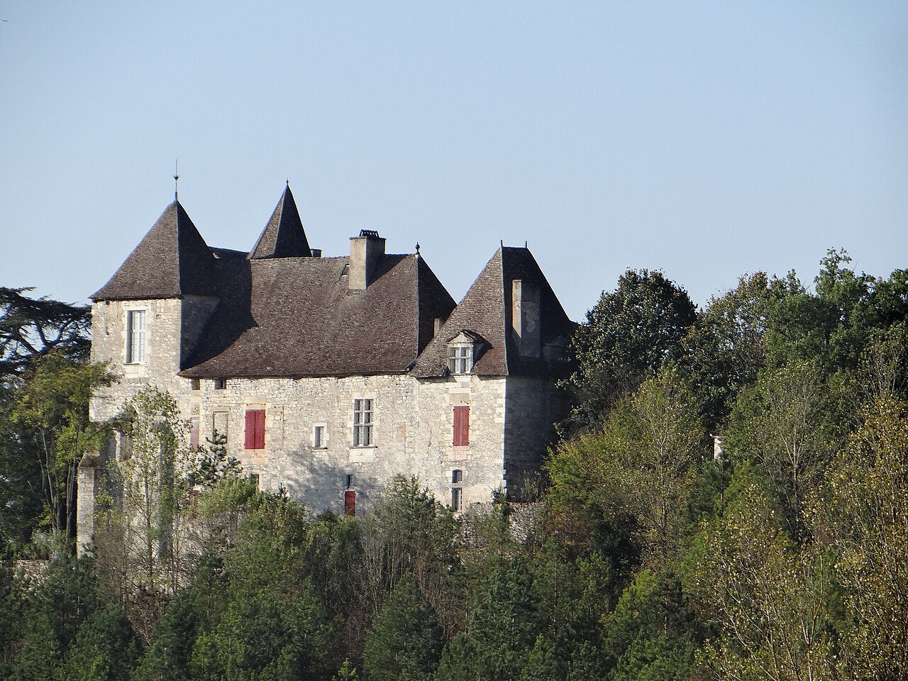 Monflanquin in Lot-et-Garonne, south-west France, the town tied to the Védrines château case